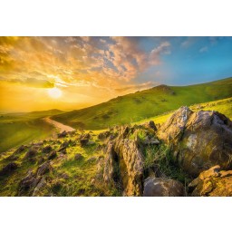 8-525 Obrazová fototapety Komar Mountain Morning, veľkosť 368 x 254 cm