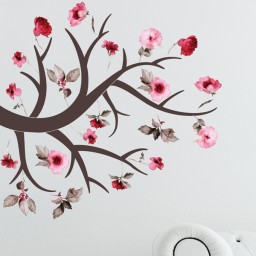 81001 Flowering Branch, samolepiace dekorácie Crearreda vetva, veľkosť 140x100cm