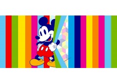 FTDN H 5380 AG Design detská vliesová fototapeta na stenu panoramatická Mickey Mouse, veľkosť 202 x 90 cm