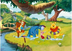 FTDN M 5215 AG Design vliesová fototapeta 1-dielna pre deti Pooh, veľkosť 160 x 110 cm