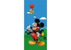 FTDN V 5407 Detská vliesová fototapeta dverná Mickey, veľkosť 90 x 202 cm