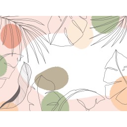 FTNS 1277 AG Design vliesová fototapeta 4-dielna Tender Contour, veľkosť 360 x 270 cm