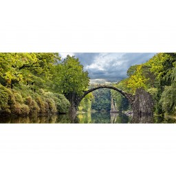 MP-2-0060 Vliesová obrazová panoramatická fototapeta Arch bridge + lepidlo Bezplatne, veľkosť 375 x 150 cm