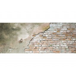 MP-2-0168 Vliesová obrazová panoramatická fototapeta Grunge Wall + lepidlo Bezplatne, veľkosť 375 x 150 cm