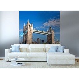 MS-3-0019 Vliesová obrazová fototapeta Tower Bridge, veľkosť 225 x 250 cm