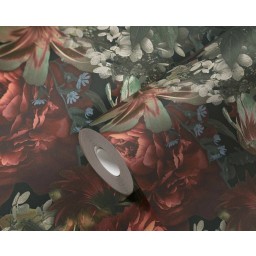 P492450001 A.S. Création historizujúca vliesová tapeta na stenu Styleguide Natürlich 2024 ľalie a ruže, veľkosť 10,05 m x 53 cm