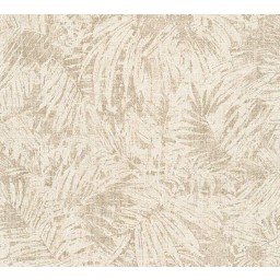 P492450005 A.S. Création historizujúca vliesová tapeta na stenu Styleguide Natürlich 2024 palmové listy s miernym leskom, veľkosť 10,05 m x 53 cm