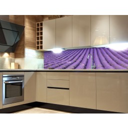 KI-180-029 Fototapeta do kuchyne - Lavender Field - za kuchynskú linku, veľkosť 180x60 cm