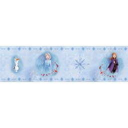 WBD 8156 AG Design Samolepiaca bordúra Disney - Frozen, veľkosť 10 cm x 5 m