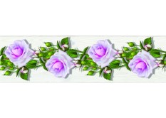 WB 8229 AG Design Samolepiace bordúra na stenu Flowers, veľkosť 14 cm x 5 m